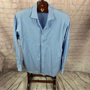 Polo ralph lauren classic fit long sleeve sz 17 dress shirt